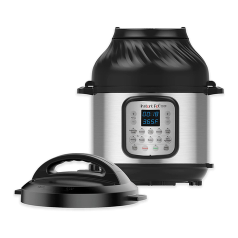 InstantPot DUO CRISP Specification sheet