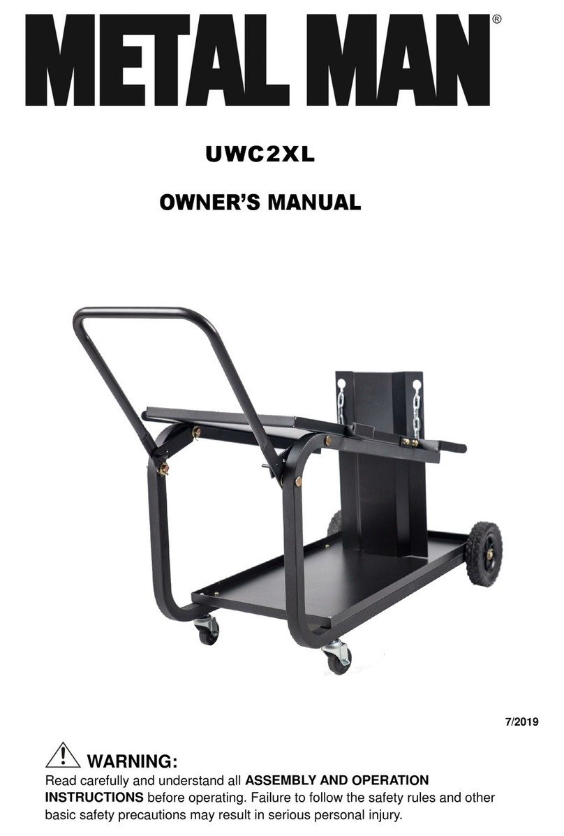 Metal Man UWC2XL User manual