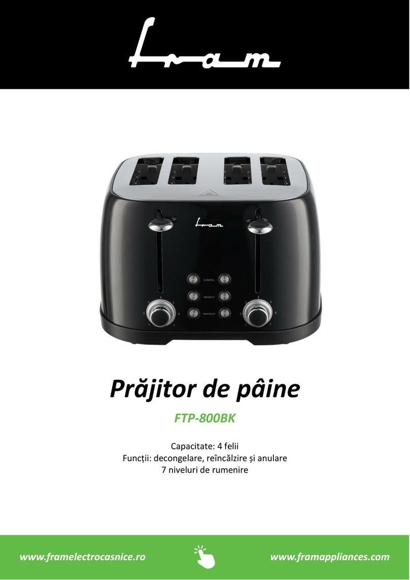 FRAM FTP-800BK User manual