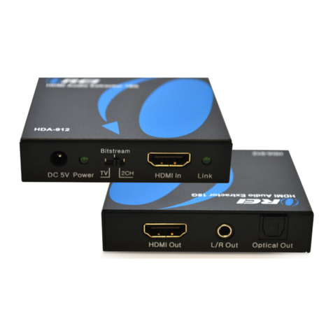 Orei HDA-912 user manual