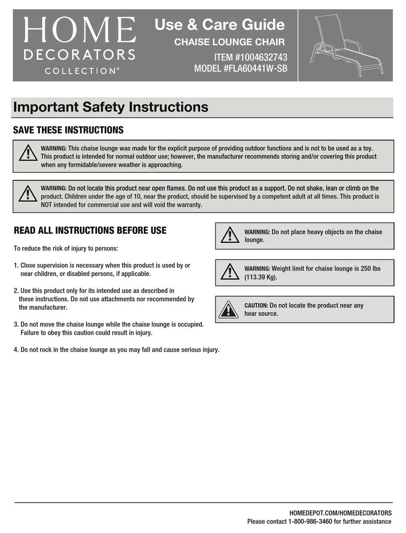Home Decorators Collection FLA60441W-SB User manual