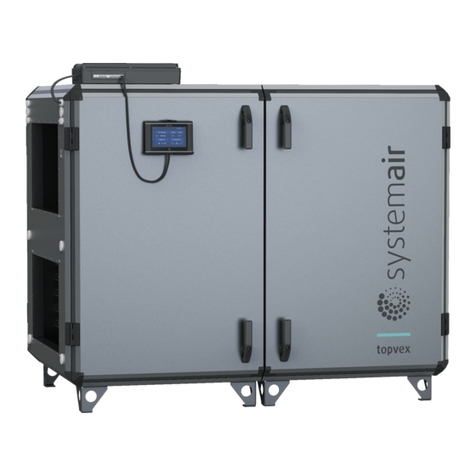 System air Topvex SR Operation and maintenance instructions