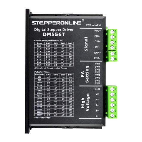 StepperOnline DM556T User manual
