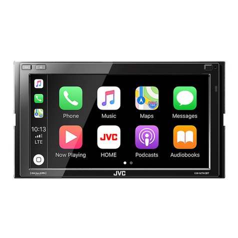 JVC KW-M740BT User manual