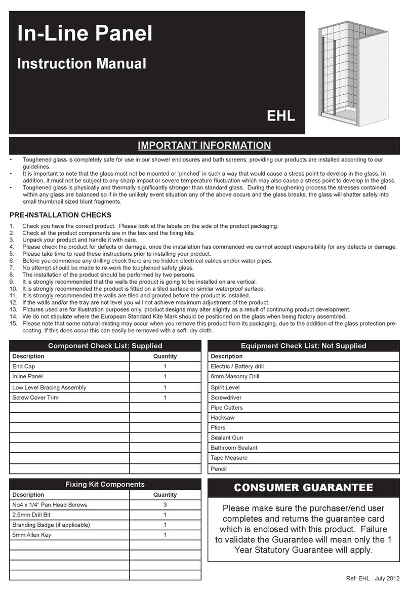 ERGONOMIC EHL instruction manual