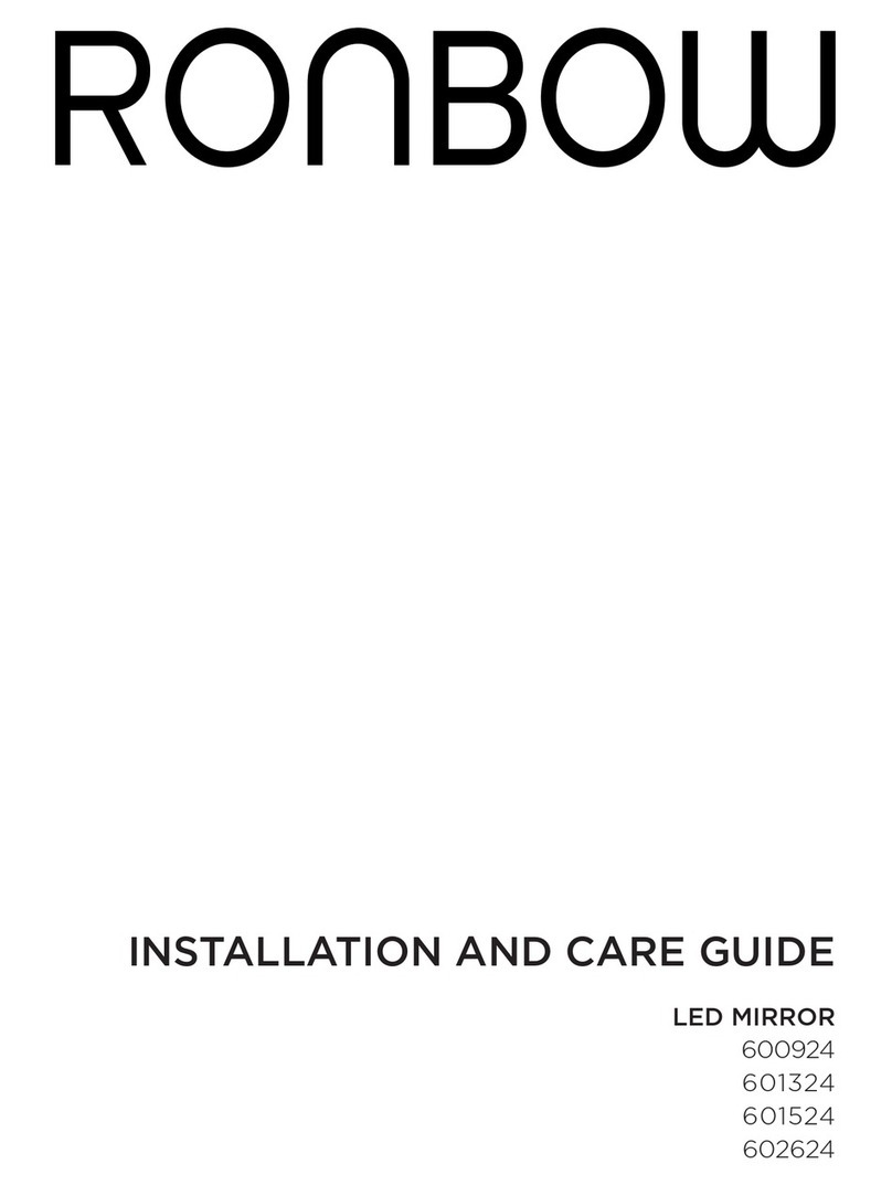Ronbow 600924 Installation and care guide