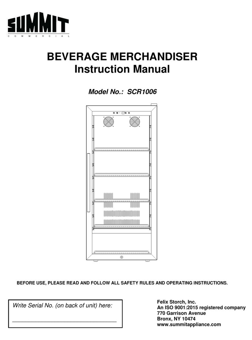 Summit SCR1006 instruction manual