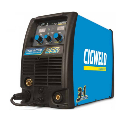 ESAB CIGWELD Transmig 255i operating manual