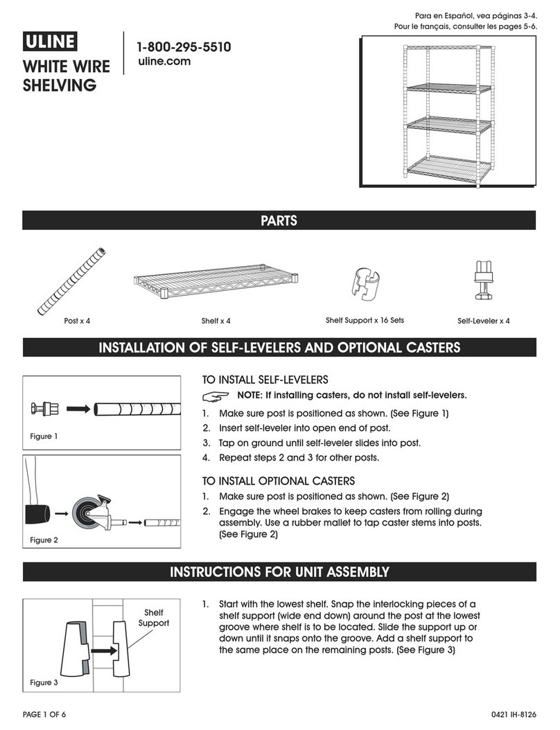 U-Line H-8127 User manual U-Line H-8127 User manual