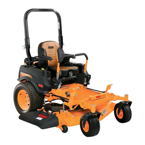 Scag Power Equipment Tiger Cat II STCII-48V-22FX Operator's manual