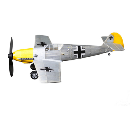 Vintage Balsa Basics Messerschmitt Bf 109 Building instructions
