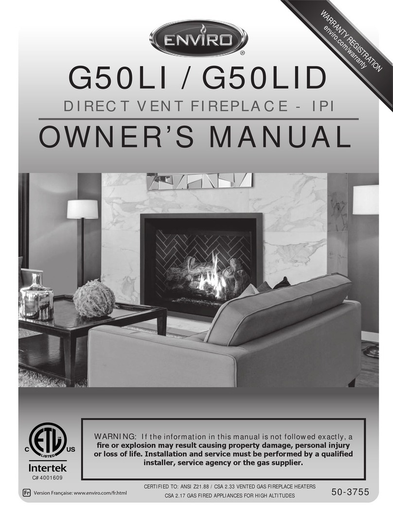 Enviro G50LI owner's manual