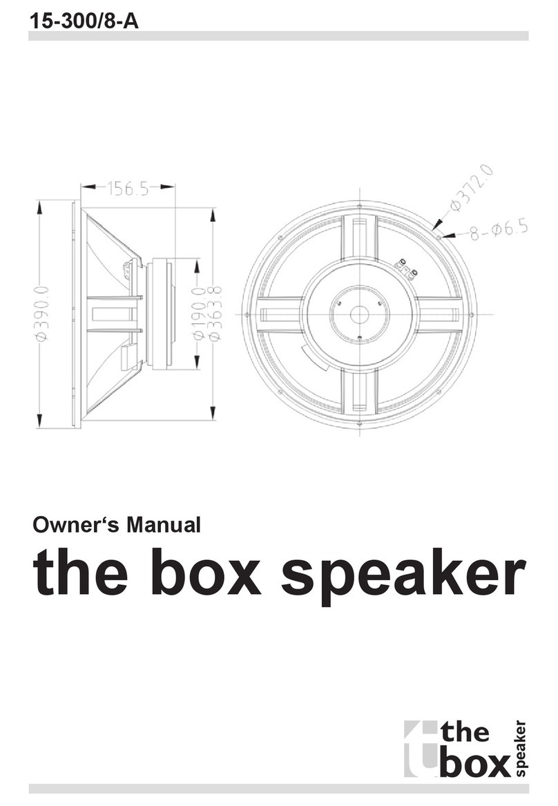 The box 15-300/8-A owner's manual
