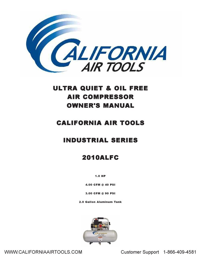 California Air Tools IndUSTRIAL Series 2010ALFC User manual