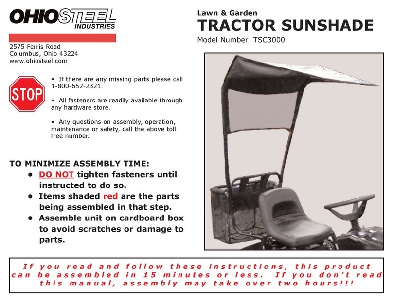 Ohio Steel TSC3000 manual Ohio Steel TSC3000 manual