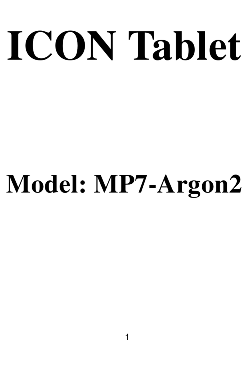 ICON MP7-Argon2 User manual ICON MP7-Argon2 User manual