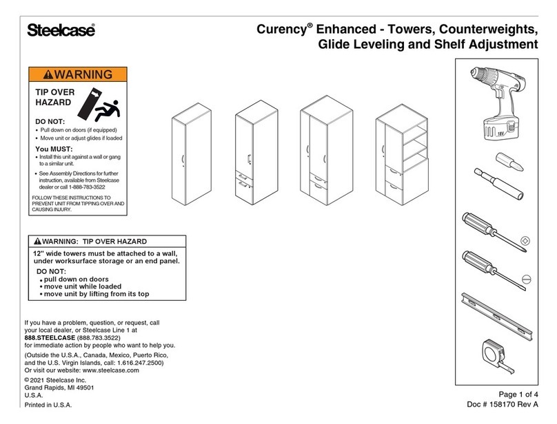 Steelcase Curency Enhanced Towers Guide Steelcase Curency Enhanced Towers Guide