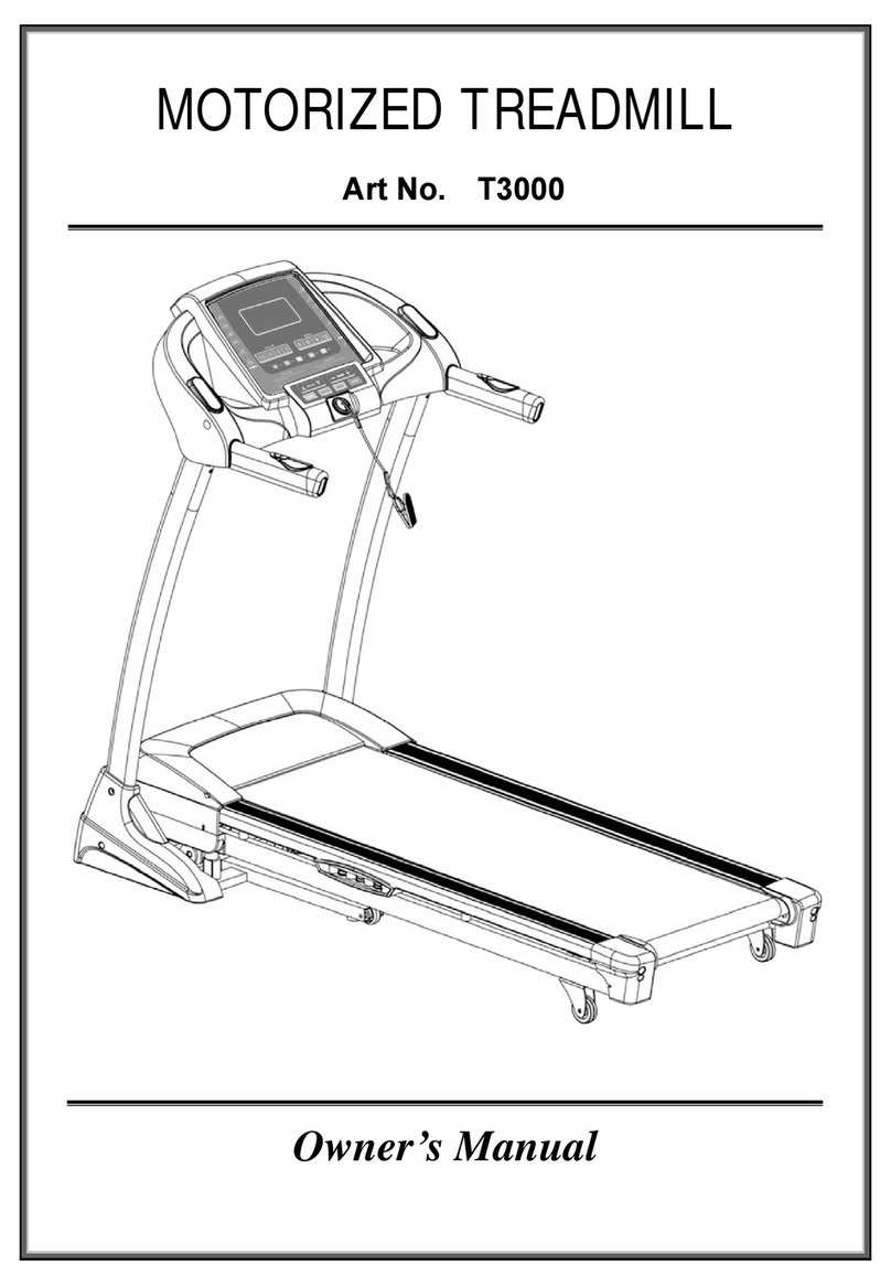 Justfit T3000 owner's manual