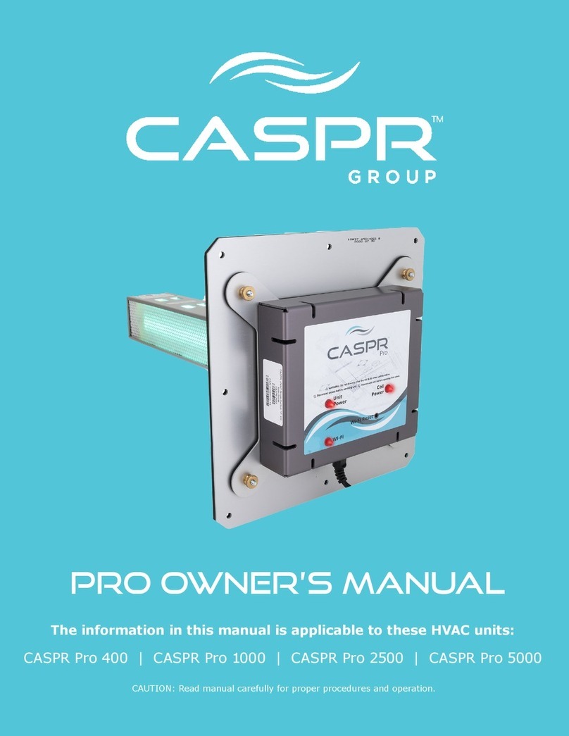 CASPR Pro owner's manual