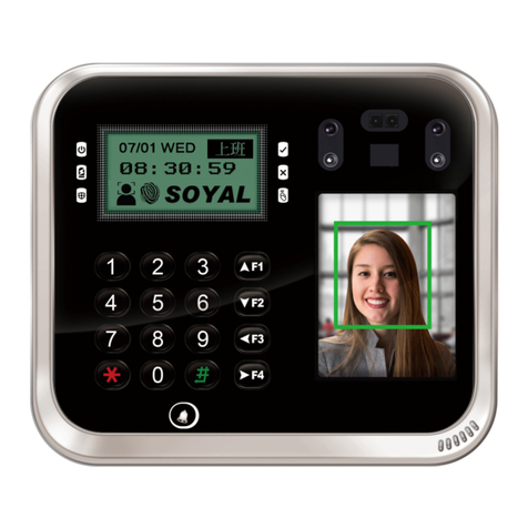 Soyal AR-837-EA quick start guide