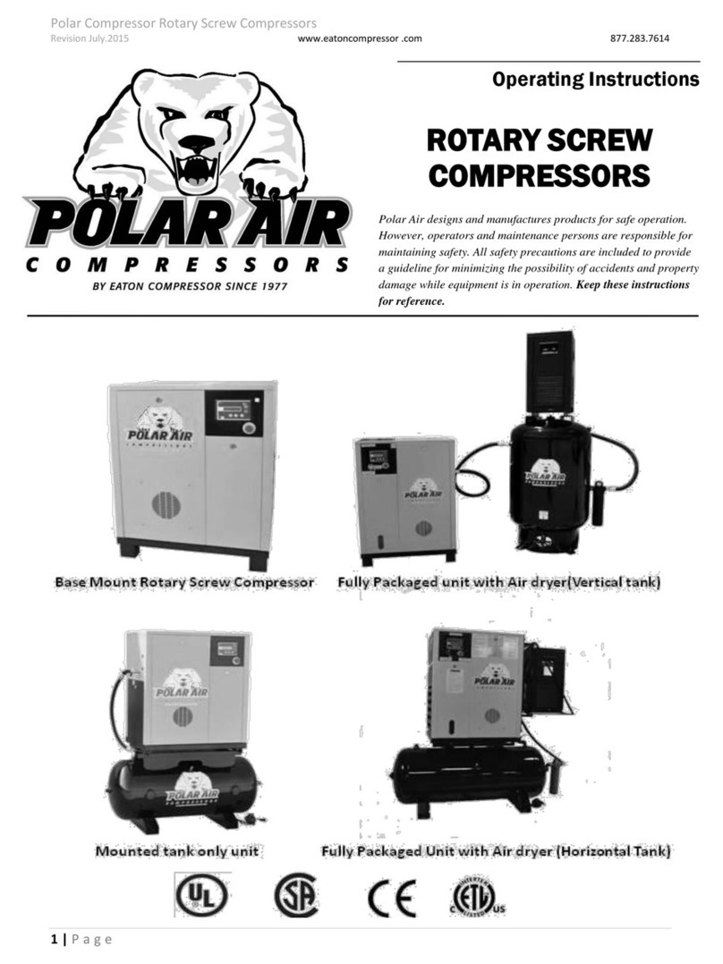 Eaton Compressor Polar Air PRS0050001 User manual
