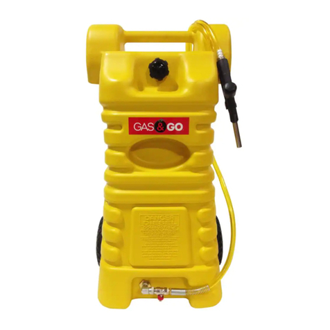 JohnDow Industries GAS & GO GG-25PFC-D Operator's manual