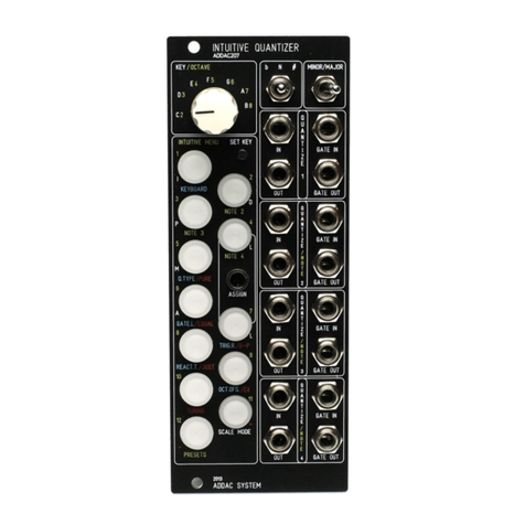 ADDAC System ADDAC207 User manual