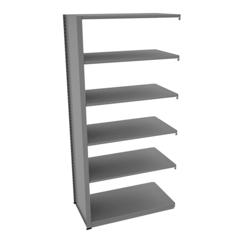 Tennsco Capstone Shelving Units Instruction Manual Tennsco Capstone Shelving Units Instruction Manual