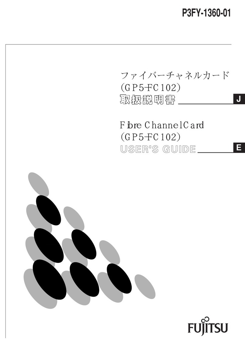 Fujitsu GP5-FC102 User manual