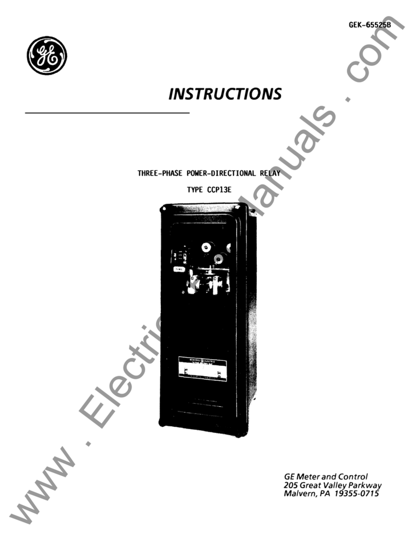 GE CCP13E User manual