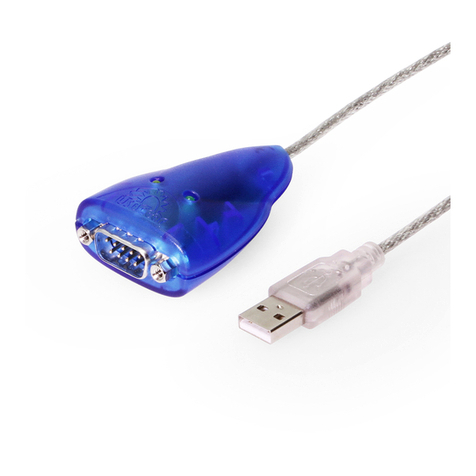 CoolGear USB RS-232 product manual
