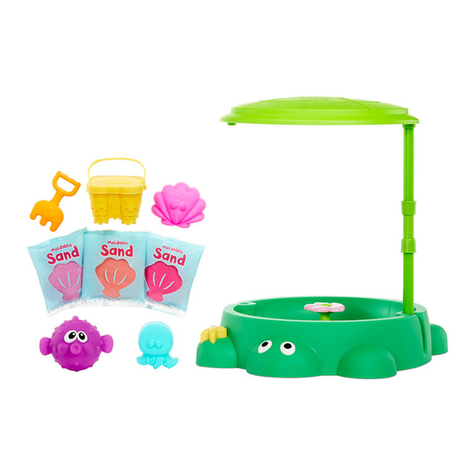 MGA Entertainment little tikes Lilly Tikes 2-in-1 Turtle Sandbox &... quick start guide