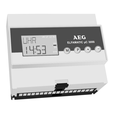 AEG ELFAMATIC uC 3000 User manual