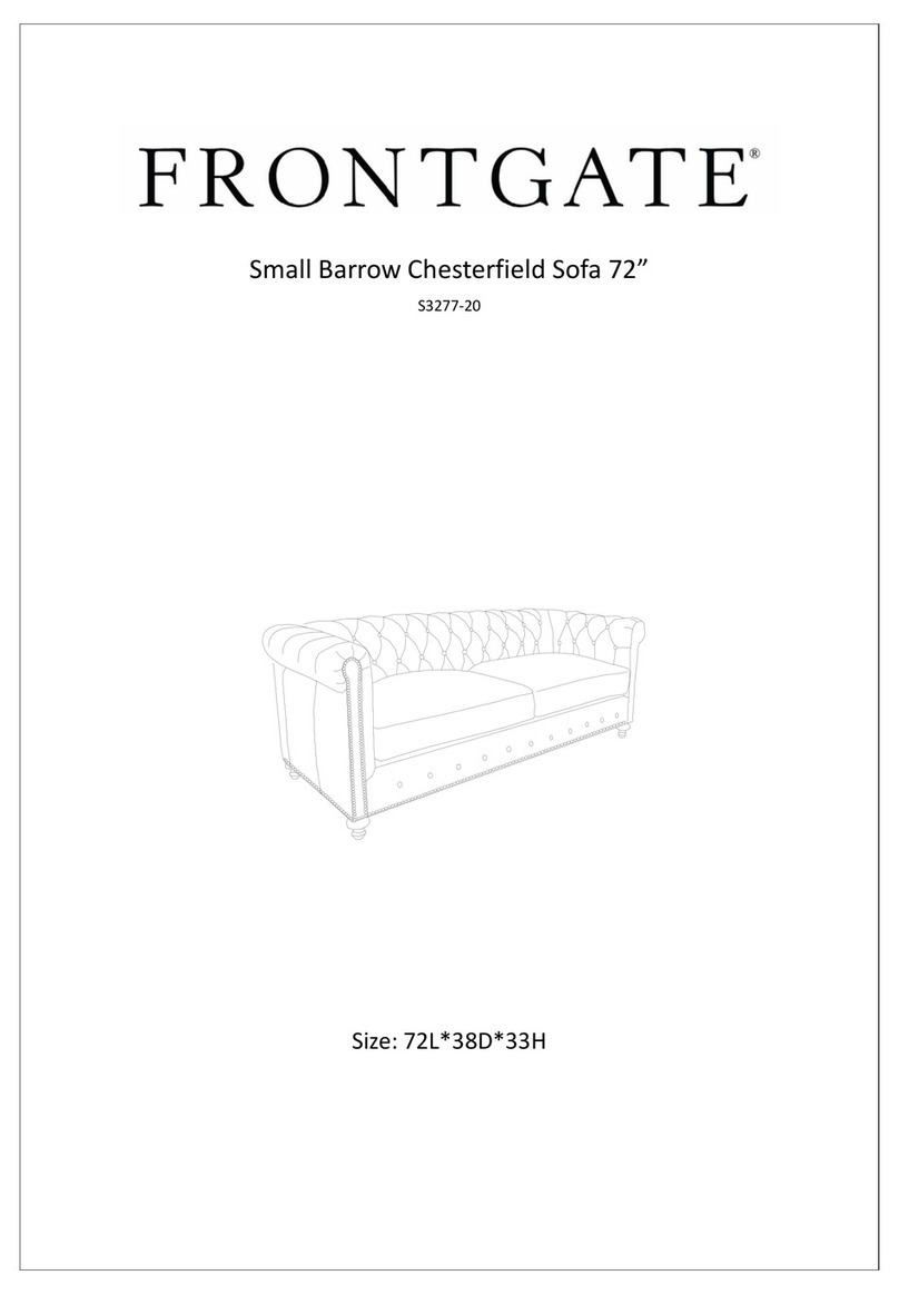 Frontgate Barrow S3277-20 User manual Frontgate Barrow S3277-20 User manual