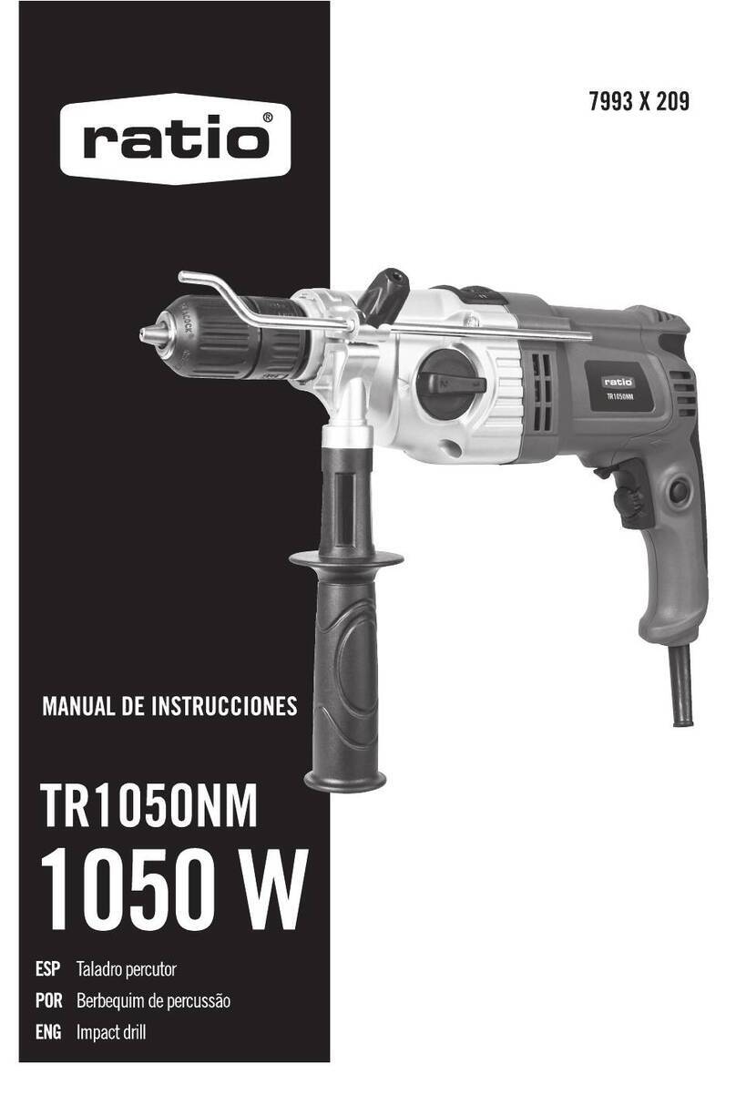 Ratio TR1050NW instruction manual