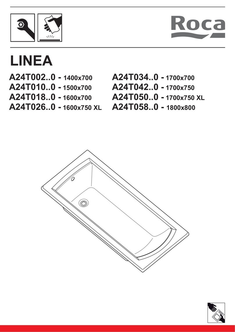 Roca LINEA A24T002 0 Series manual