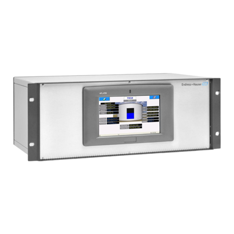 Endress+Hauser Tankvision Multi Scan NXA83B User manual