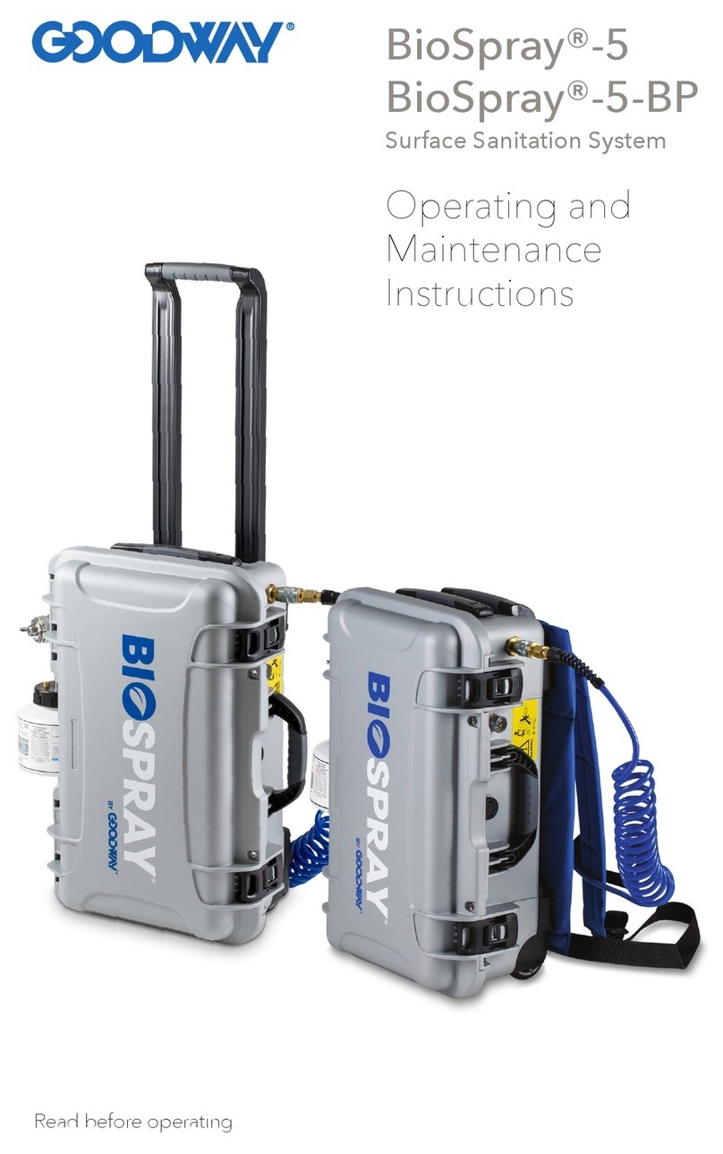 Good Way BioSpray-5 Operating and maintenance instructions