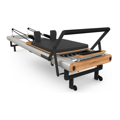 Peak Pilates fit REFORMER User manual