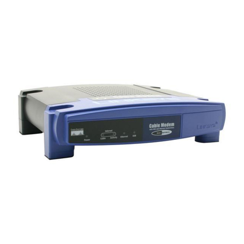 Linksys BEFCMU10 - Cable Modem With USB User manual