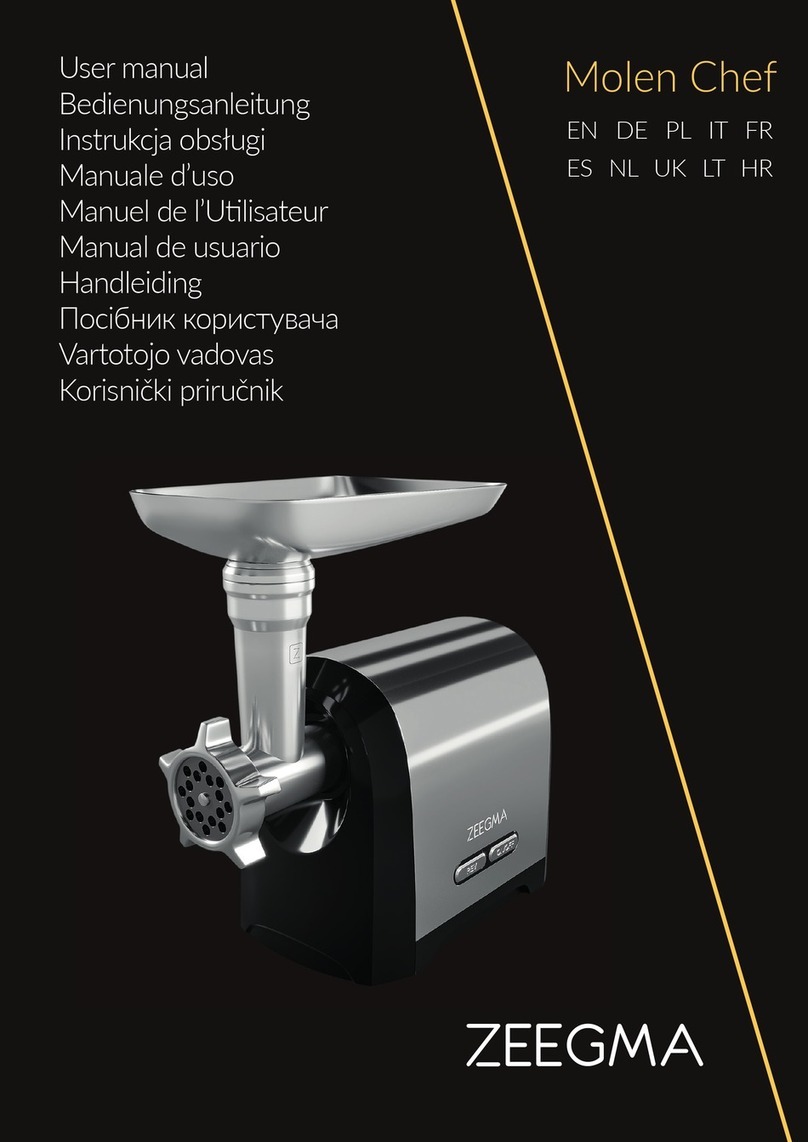 Zeegma Molen Chef user manual