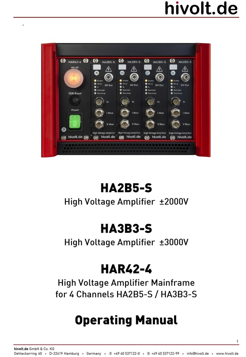 hivolt HA2B5-S User manual