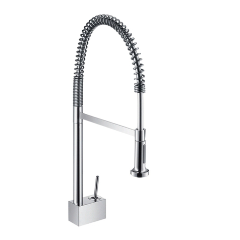 Hans Grohe AXOR Starck Semi-Pro 10820000 installation manual