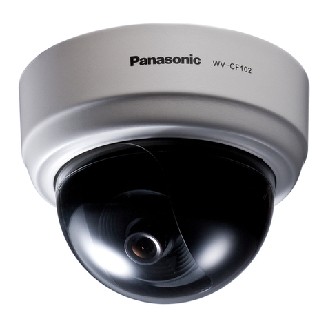Panasonic WV-CF102E User manual