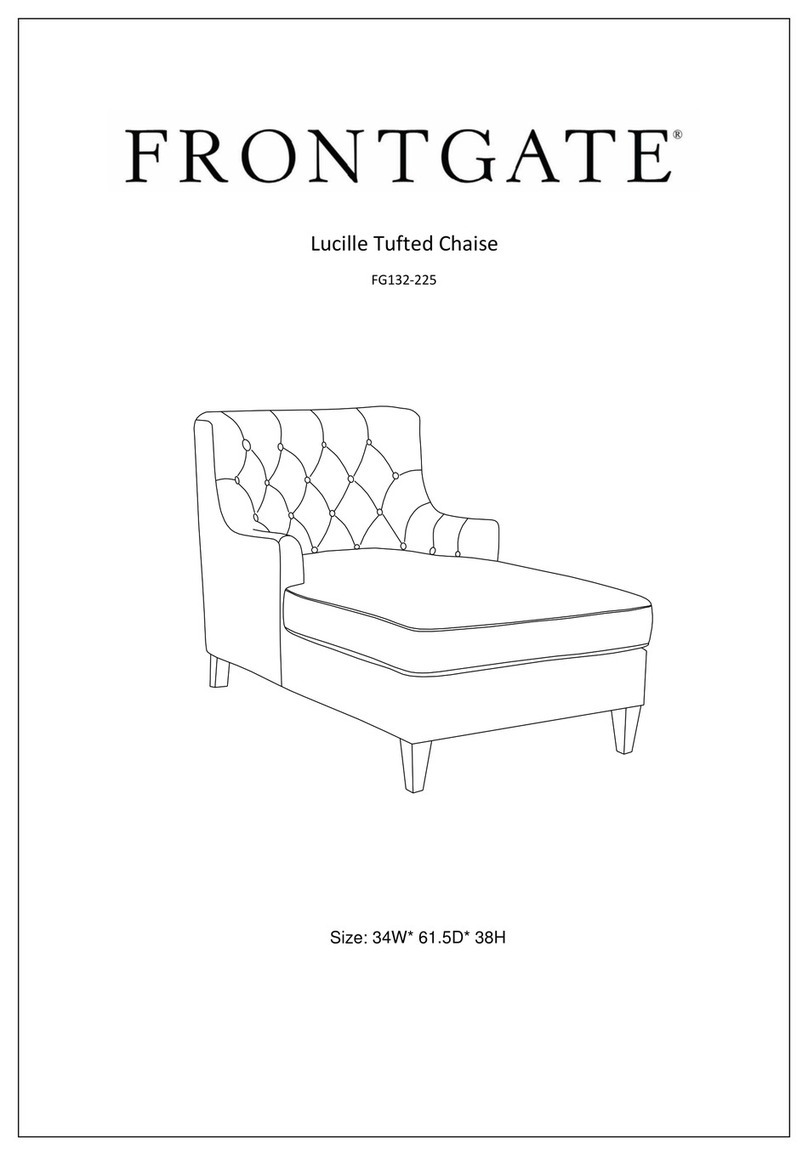 Frontgate Lucille FG132-225 User manual Frontgate Lucille FG132-225 User manual