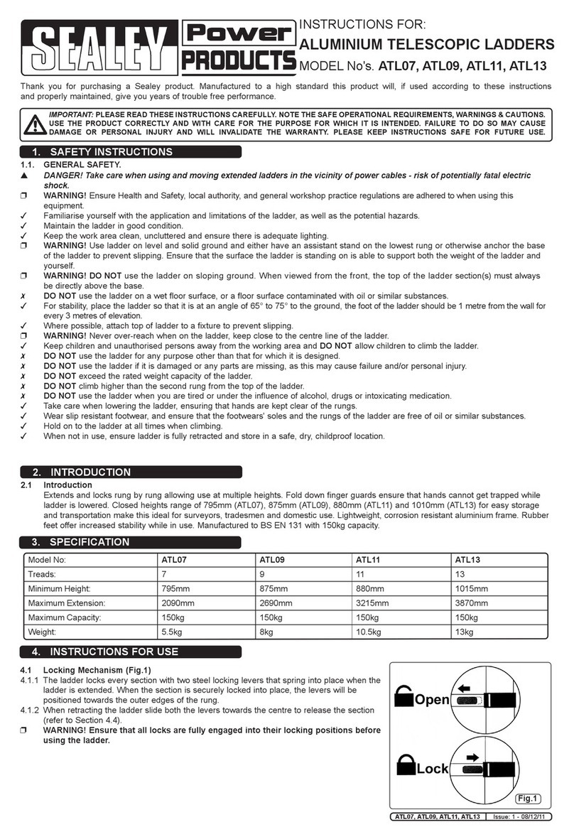 Sealey ATL07 User manual
