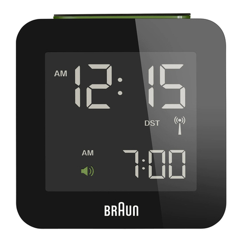 Braun BNC009-RC quick start guide