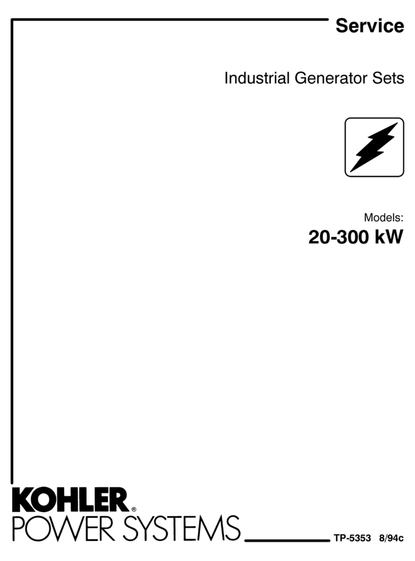 Kohler TP-5353 User manual