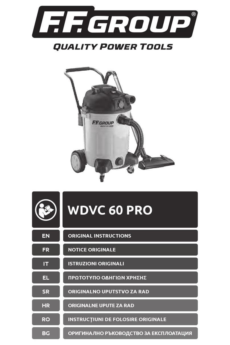 F.F. Group WDVC 60 PRO User manual