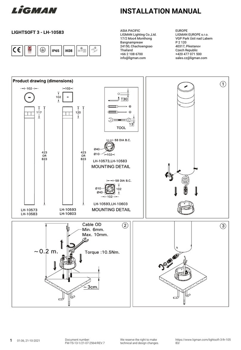 LIGMAN LIGHTSOFT 3 installation manual